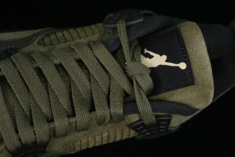 All categories Air Jordan Jordan series basketball shoes Air Jordan 4 GX foreign trade version Air Jordan 4 SE Craft "Medium Olive" AJ4 Joe 4 olive green FB9927-200